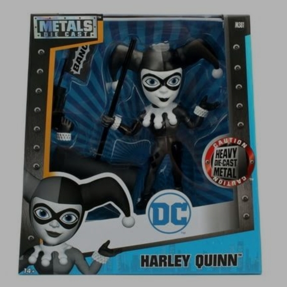 Diecast Heavy Metal DC Comics Harley Quinn - Picture 1 of 6